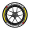 3D Tire Stickers Set