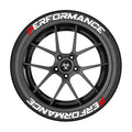 3D Tire Stickers Set