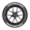 3D Tire Stickers Set