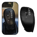 Hand Sewn Leather Gear Shift Knob Cover
