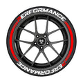 3D Tire Stickers Set