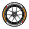 3D Tire Stickers Set